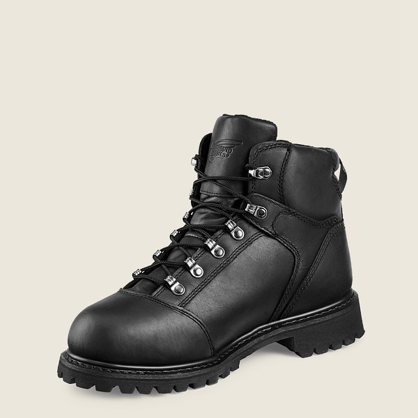 Botas de Seguridad Red Wing Hombre Negros - Truwelt - 6-Inch Waterproof Toe - 035-HRVQBG